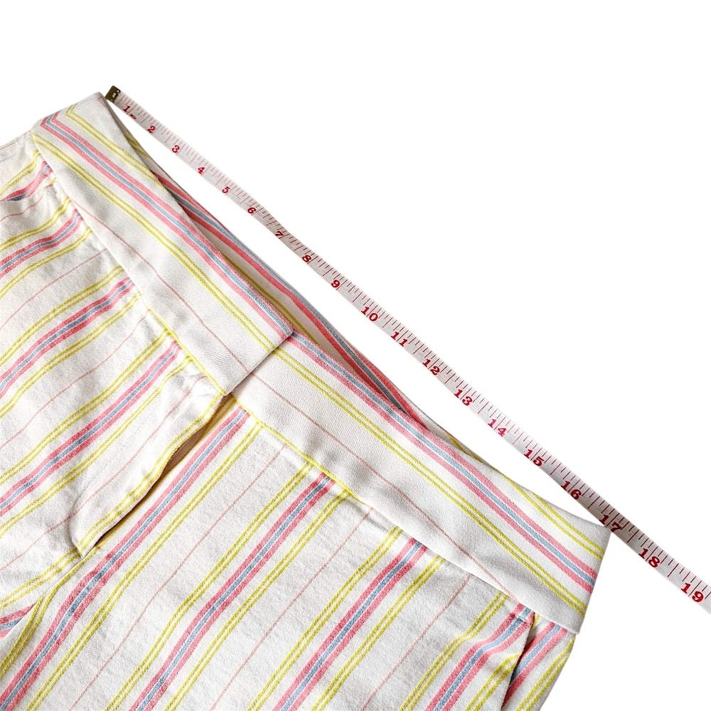 LOFT The Riviera Multicolor Striped Short - Size 12 - Picture 10 of 14